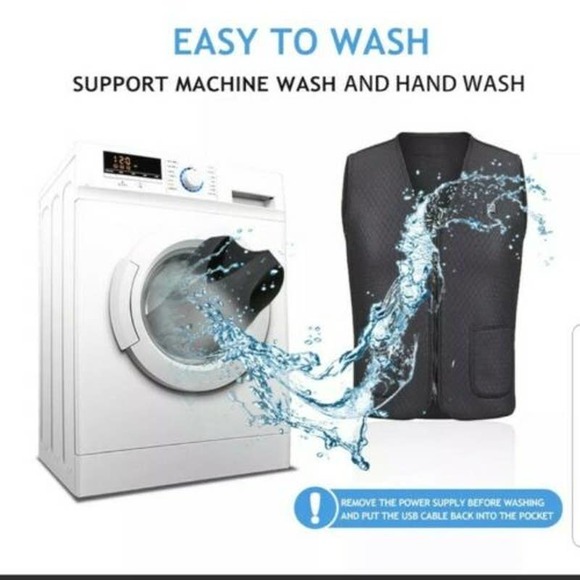 Heated Vest Warm Smart Electric USB Jacket Men Women Heating Thermal Medium - Picture 3 of 11